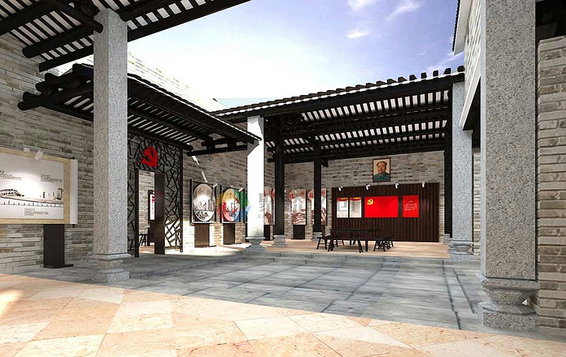 鄉村紅色主題文化館建設