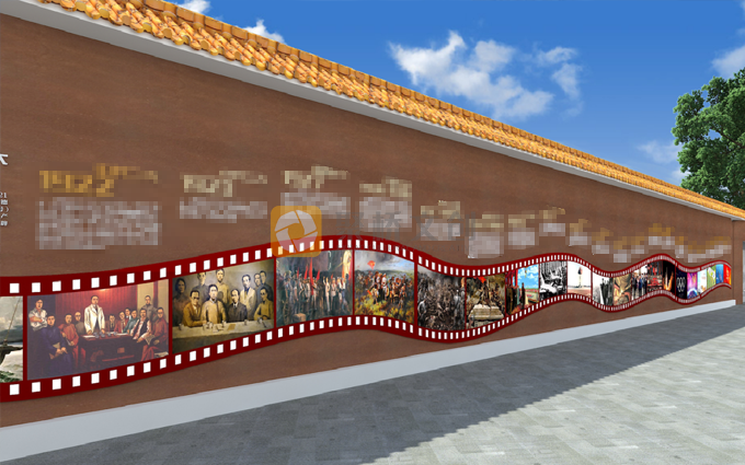 街區紅色文化歷程影片剪影設計