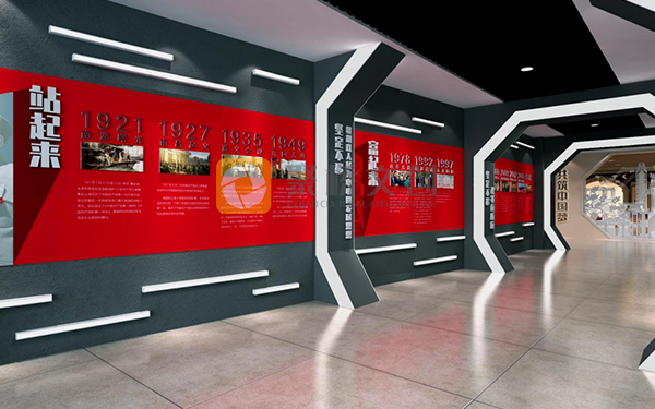 紅色展館設計