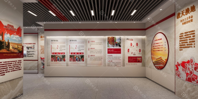 紅色主題展館設(shè)計的空間規(guī)劃方案：最大化利用場地，增強參觀體驗感