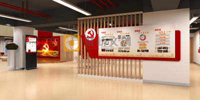 黨建館主題內容設計可以分成幾個版塊？